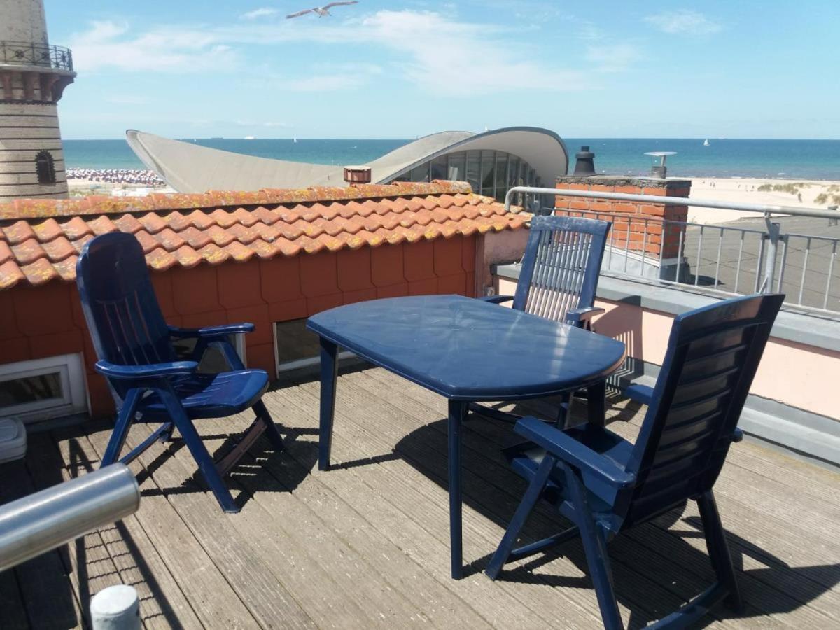 Sonnendeck, Direkt Am Leuchtturm Leilighet Rostock Eksteriør bilde